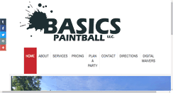 Desktop Screenshot of basicspaintball.com